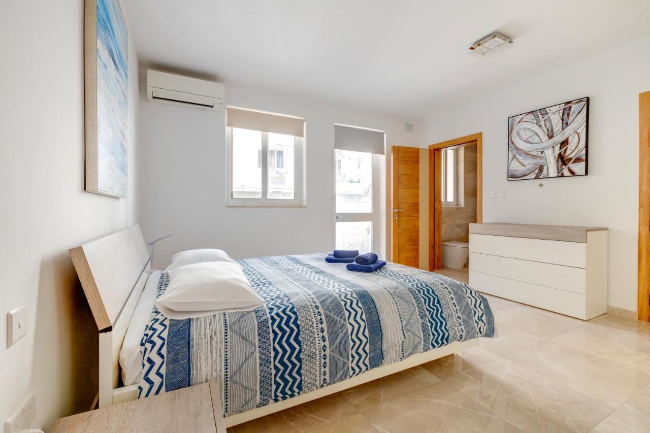 Marvellous 3Br Apartment In Central St Julians San Julián Exterior foto