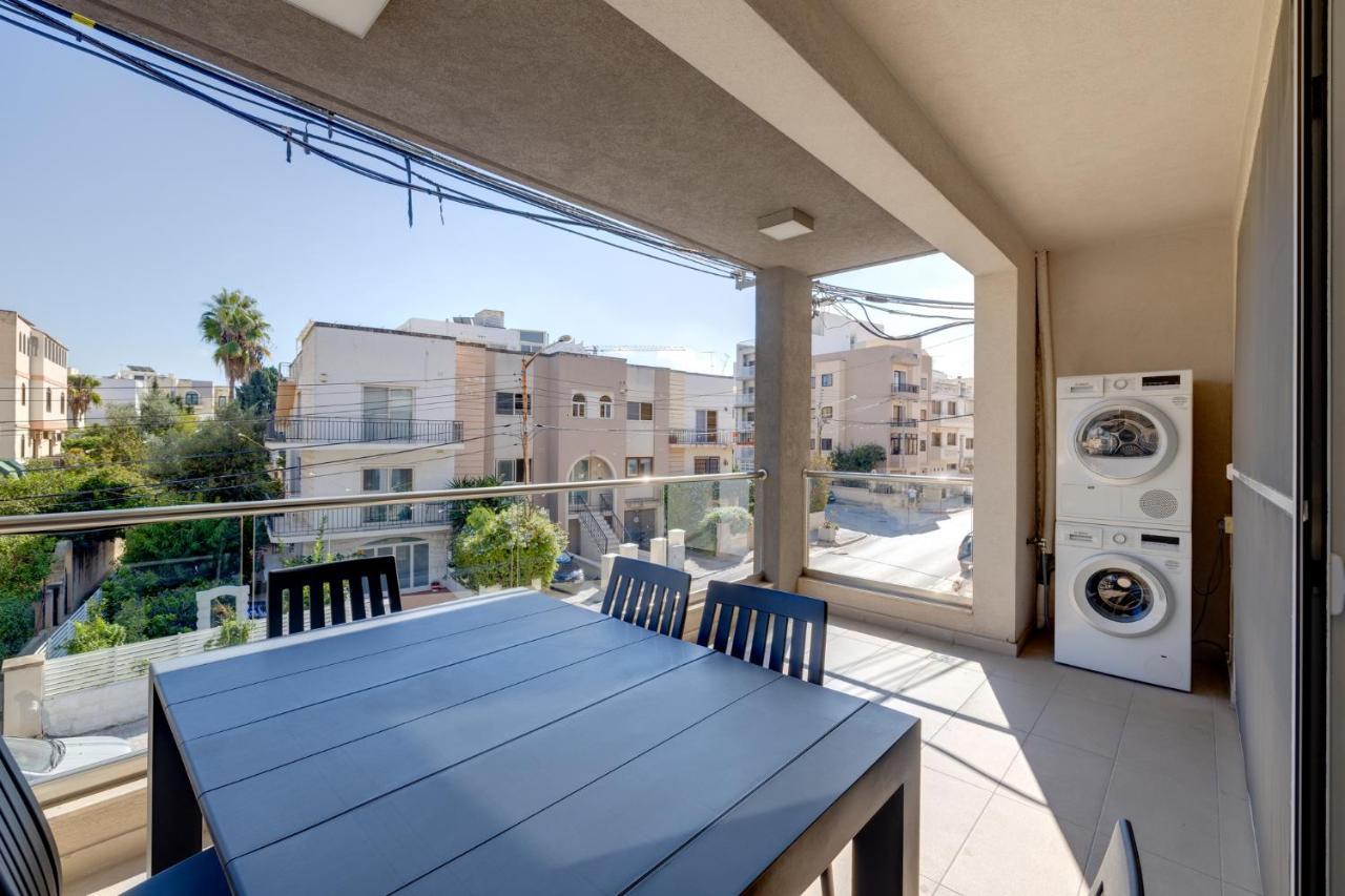 Marvellous 3Br Apartment In Central St Julians San Julián Exterior foto